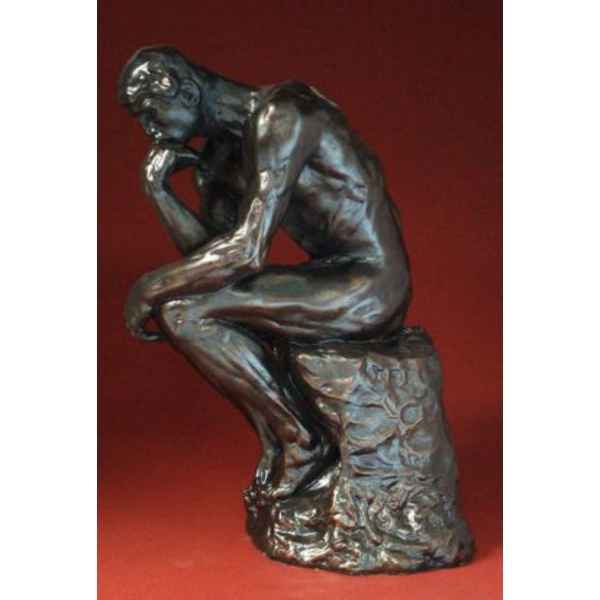 Figurine art mouseion auguste rodin le penseur 26 cm  ro06 3dMouseion