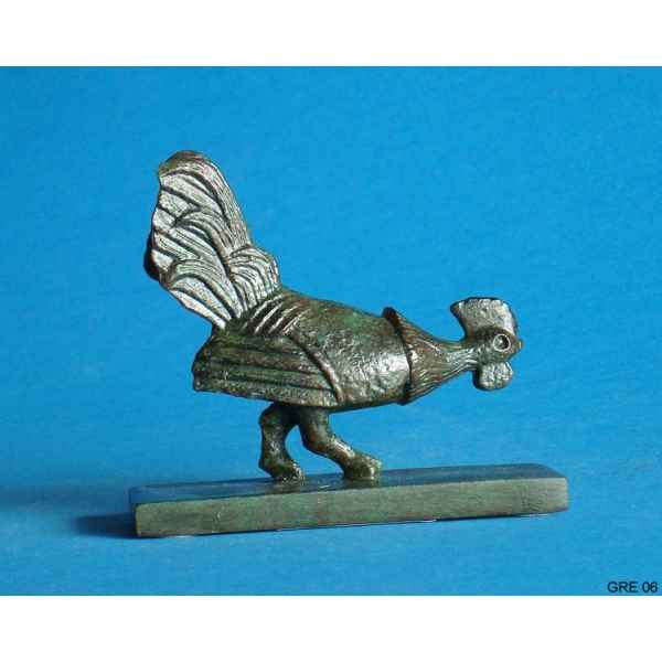 Figurine art mouseion greek rooster  gre06 3dMouseion