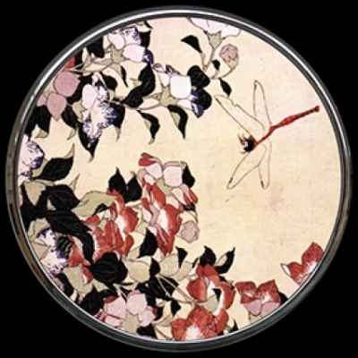 Miroir de poche hokusai 3dMouseion -M19HO