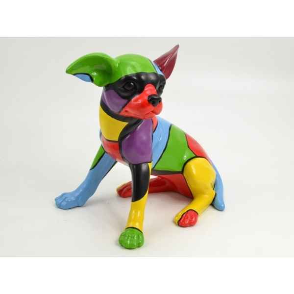 Statuette playful chihuahua colore 31cm Edelweiss -C9084