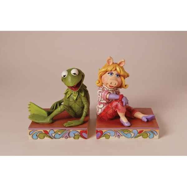 Miss piggy & kermit the frog bookends n Figurines Disney Collection Muppet Show -4026093