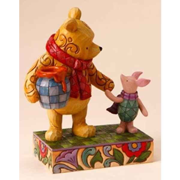 Together forever (classic pooh & piglet)  Figurines Disney Collection -4016588 -1