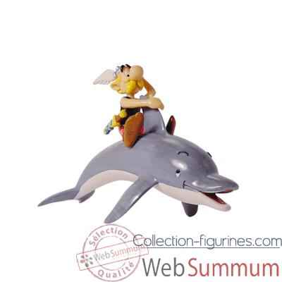 Figurine Asterix sur le dauphin-60552