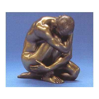 Figurine Bronze Homme Wrap Around Body Talk -WU72024