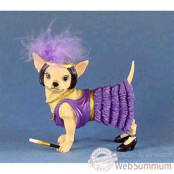 Figurine Chien Chihuahua Charleston 13384