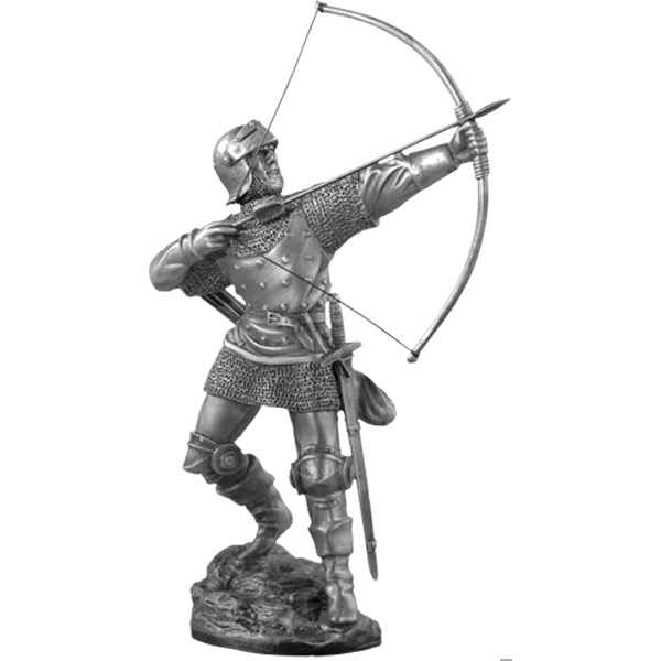 Figurines etains Archer anglais -MA038