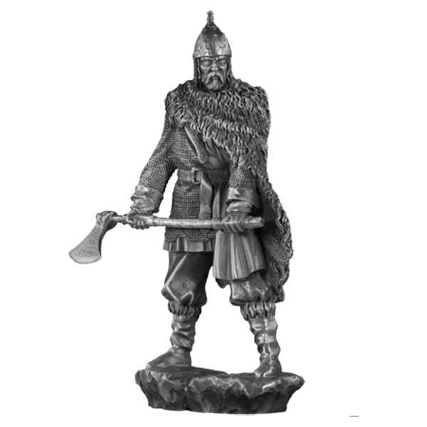 Figurines etains Chef de guerre viking -MA069