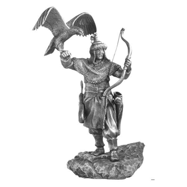 Figurines etains Archer mongol -MA083
