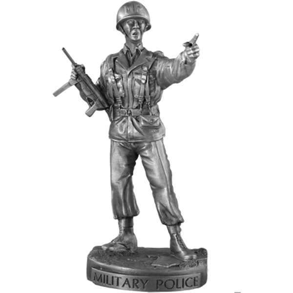 Figurines etains Military police -MI014