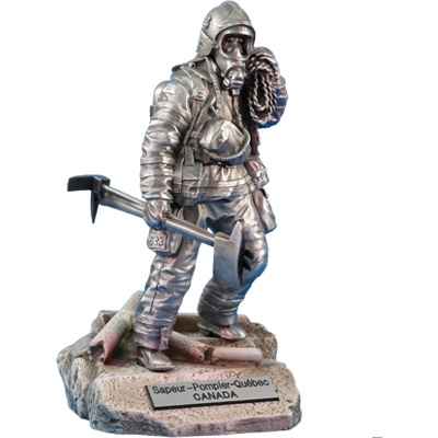 Figurines tains Sapeur pompier Qubec-Canada -FW012