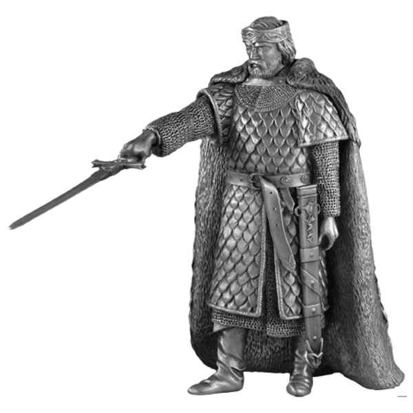 Figurines etains Roi Arthur -AD001