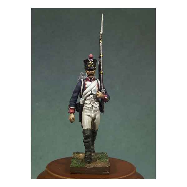 Figurine - Kit a peindre Soldat d\'infanterie de ligne en 1810 en marche - NA-007