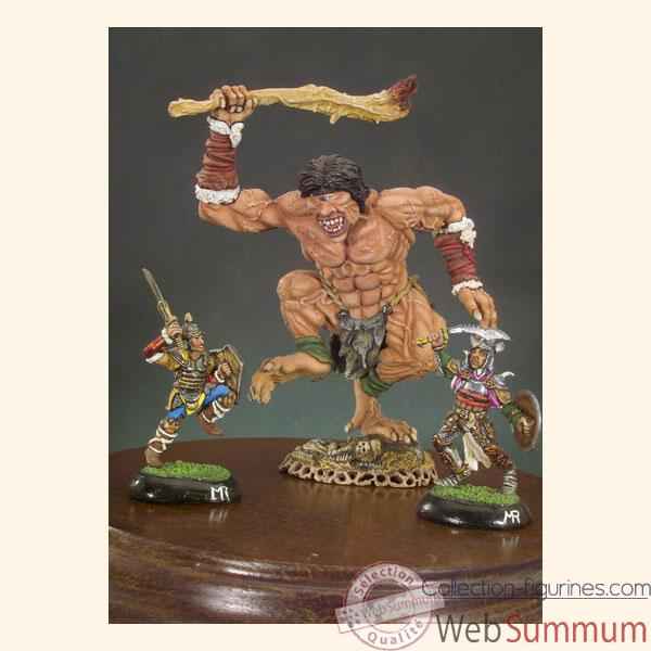 Figurine - Kit  peindre Cyclope et guerriers - F-005