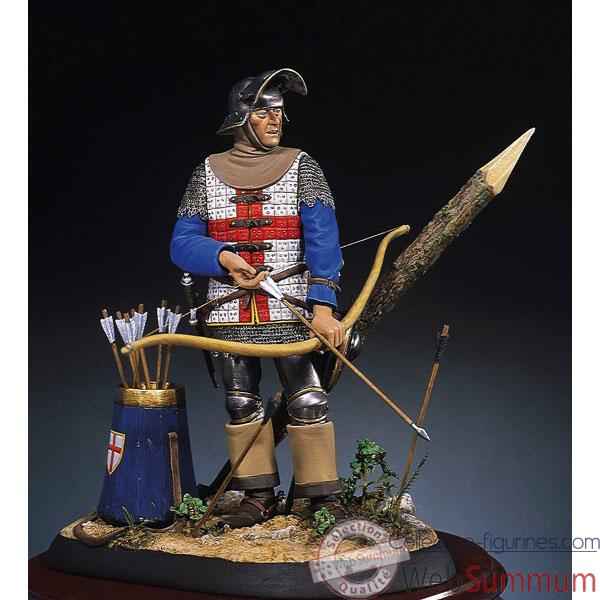 Figurine - Archer anglais en 1475 - S8-F9