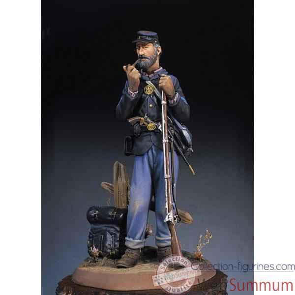 Figurine - Kit a peindre Sergent d\'infanterie E.-U. en 1863 - S8-F28