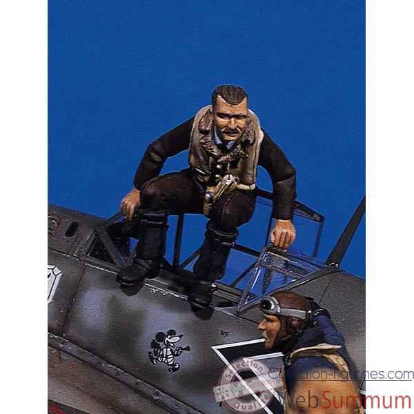 Figurine - Kit a peindre Ace allemand I  Adolf Galland  - SW-01