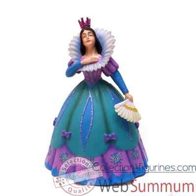 Figurine la princesse a l\\\'eventail robe bleue -61360