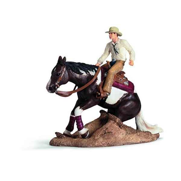 Figurine Set d\\\'equitation western Schleich -42036