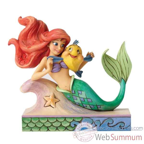 Statuette Ariel et polochon Figurines Disney Collection -4054274