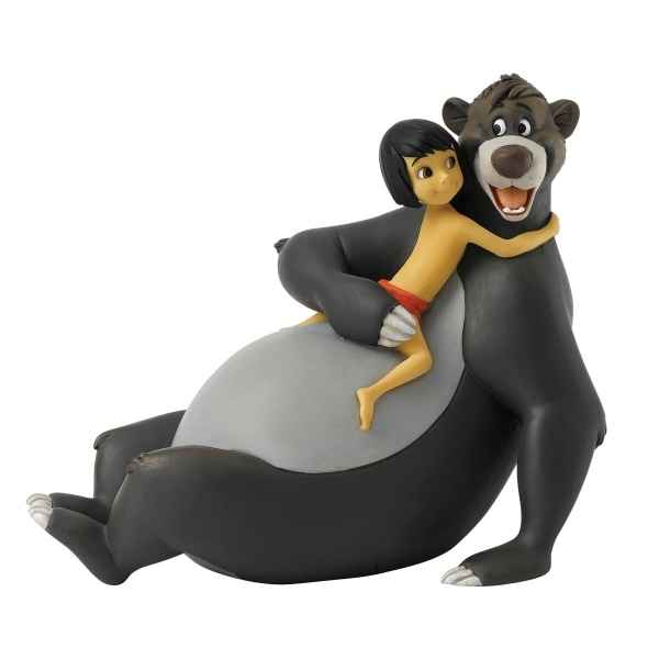 Statuette Bare necessities mowgli et baloo Figurines Disney Collection -A27148 -1