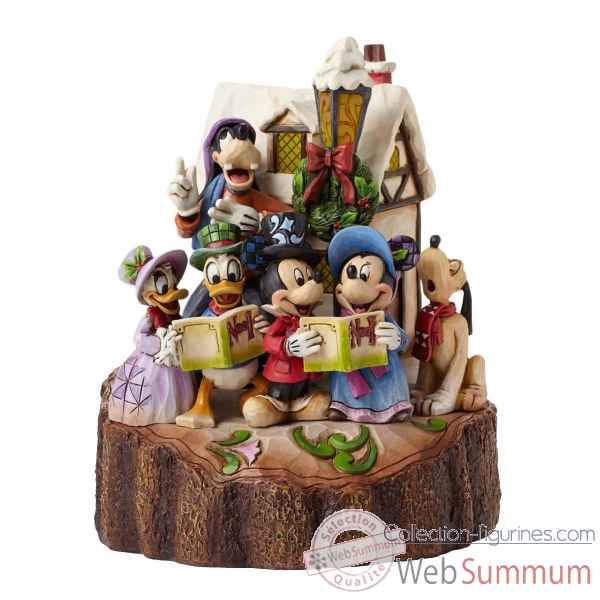 Statuette Carved by heart caroling Figurines Disney Collection -4046025