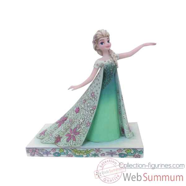 Statuette Celebration du printemps elsa Figurines Disney Collection -4050881