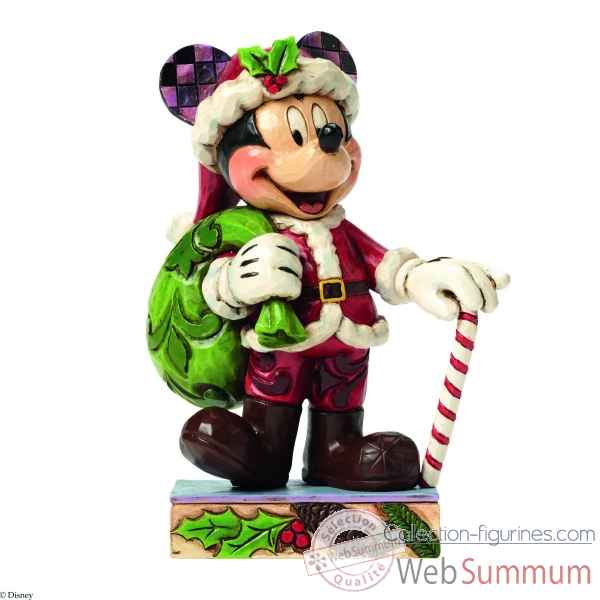 Statuette Christmas mickey Figurines Disney Collection -4046014