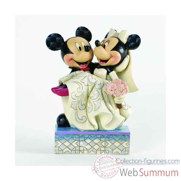 Congratulations mickey & minnie mouse Figurines Disney Collection -4033282