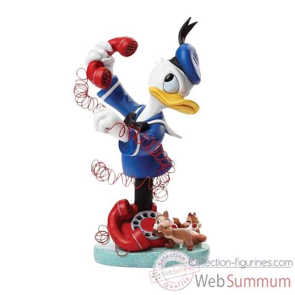 Statuette Donald avec tic et tac Figurines Disney Collection -4046191