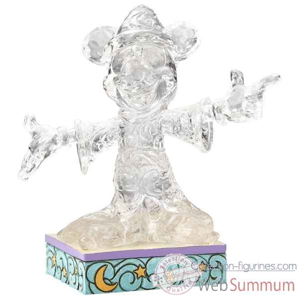 Figurine clear sorcerer mickey mouse collection disney trad -4059926