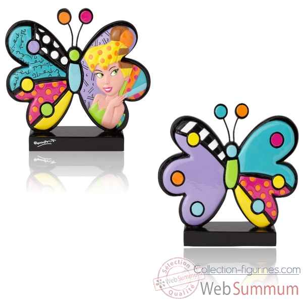 Figurine fee clochette tinkerbell butterfly icon disney britto -6001008