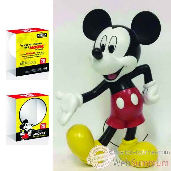 Figurine mickey mouse 90th birthday ltd edition fce spain italy collection disney enchante -A29143
