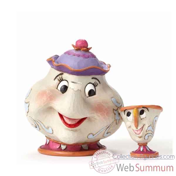 Figurine mrs potts and chip /t20 collection disney trad -4049622