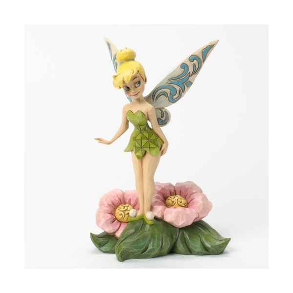 Flower fairy fee clochette standing on flower Figurines Disney Collection -4037505 -1