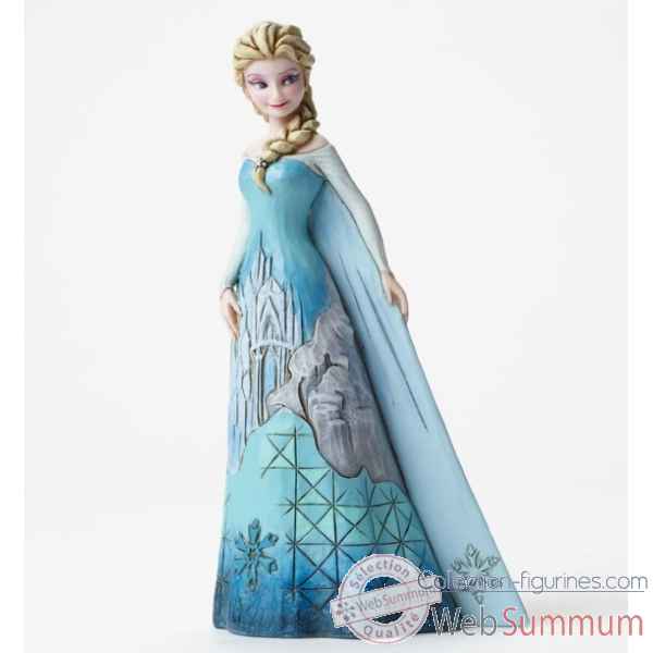 Figurine de la reine des neiges Elza avec une robe bleue : Autres pièces pour