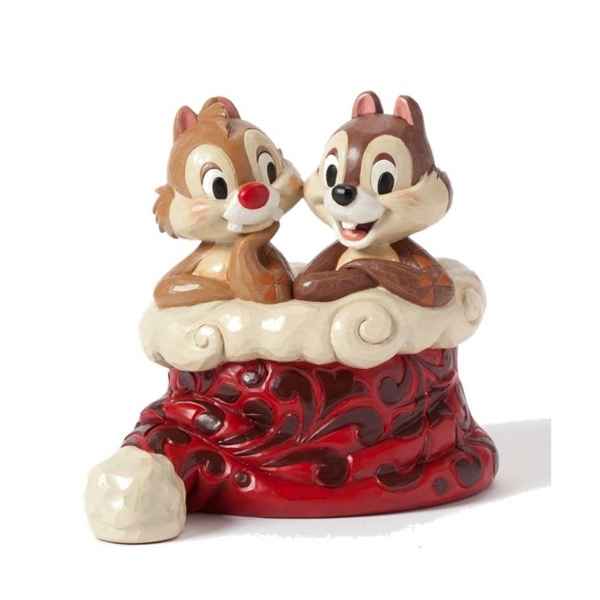 Holly jollt christmas chip & dale Figurines Disney Collection -4039036 -1
