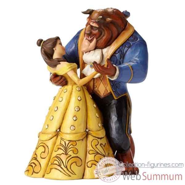 Statuette La belle et la bete qui dansent Figurines Disney Collection -4049619