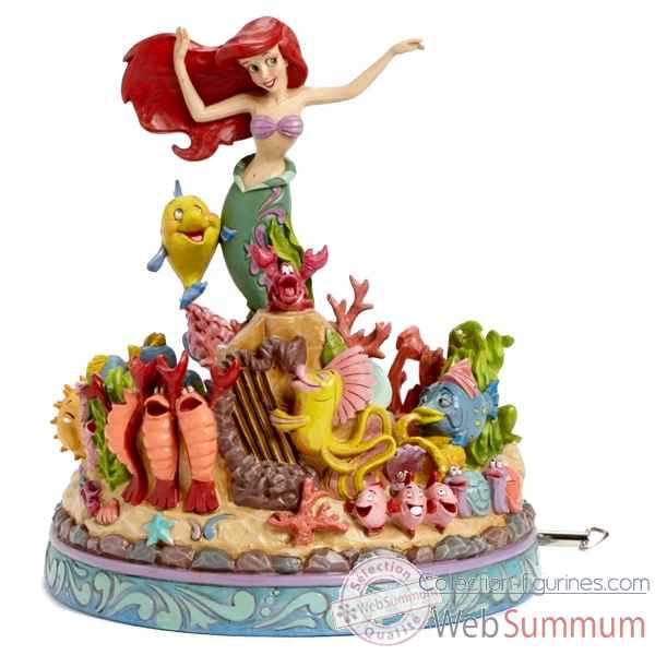 Mermaid musical under the sea Figurines Disney Collection -4039073