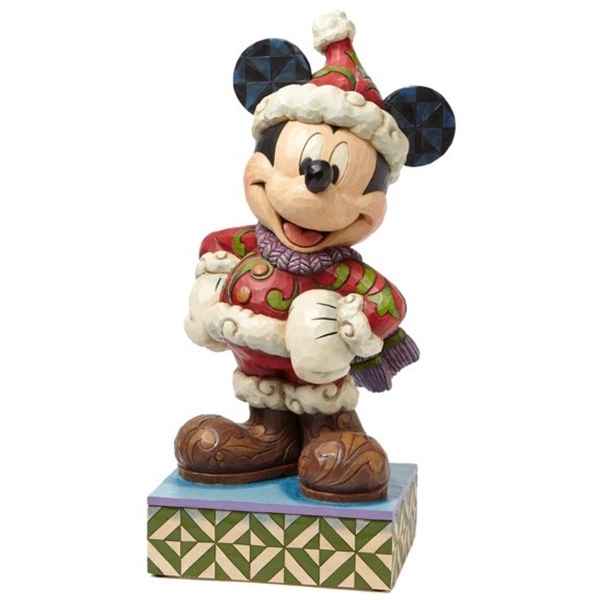 Merry christmas large mickey mouse Figurines Disney Collection -4039042 -1