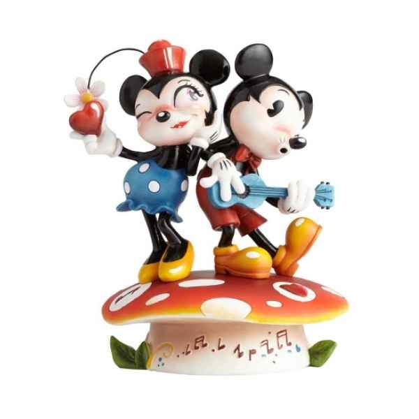 Statuette Mickey et minnie mouse Figurines Disney Collection -4058894 -1