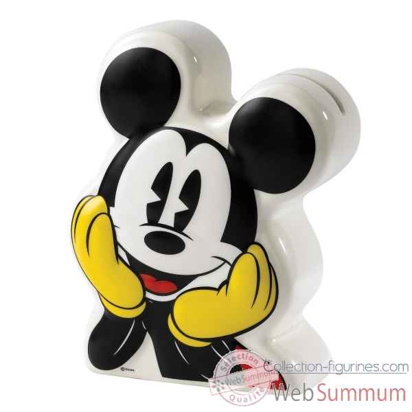 Mickey mouse ceramic money bank enchanting dis Figurines Disney Collection -A27153