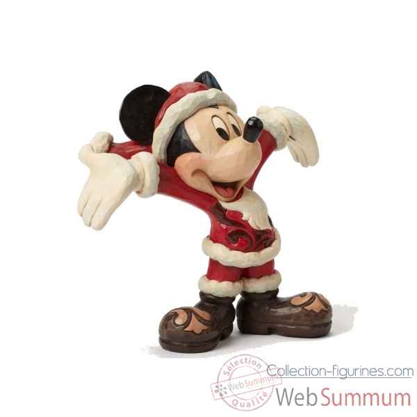 Statuette Mickey mouse christmas cheer Figurines Disney Collection -4046016