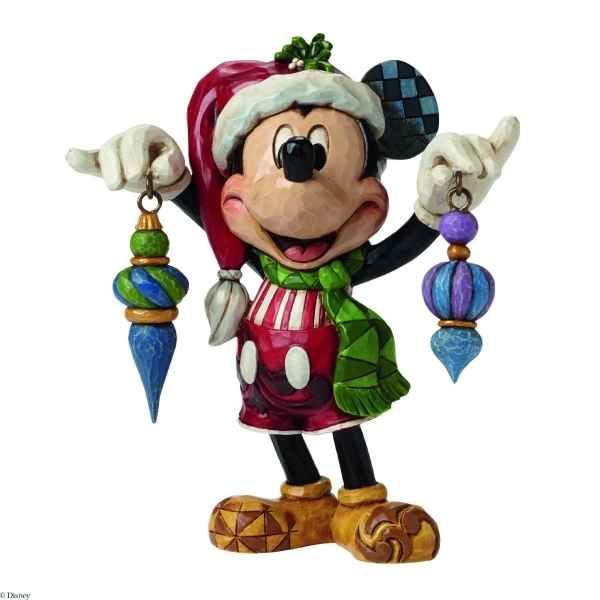 Statuette Mickey mouse deck the halls Figurines Disney Collection -4046064 -1