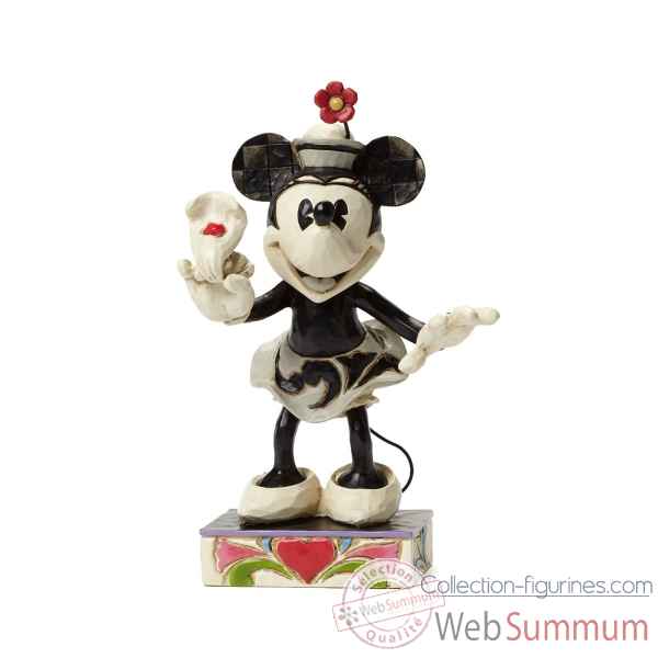 Minnie black & white Figurines Disney Collection -4043666
