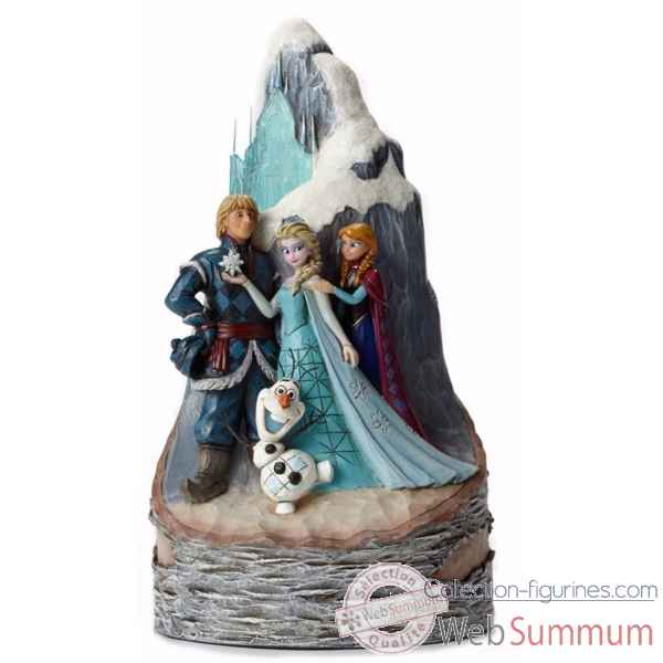 Statuette Personnage de la reine des neiges Figurines Disney Collection -4048651