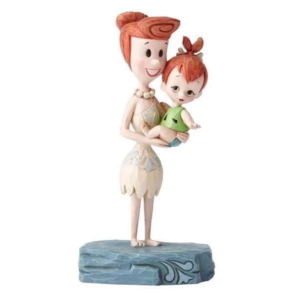 Statuette Pierreafeu beautiful bond wilma with pebbles Figurines Disney Collection -4051594 -1