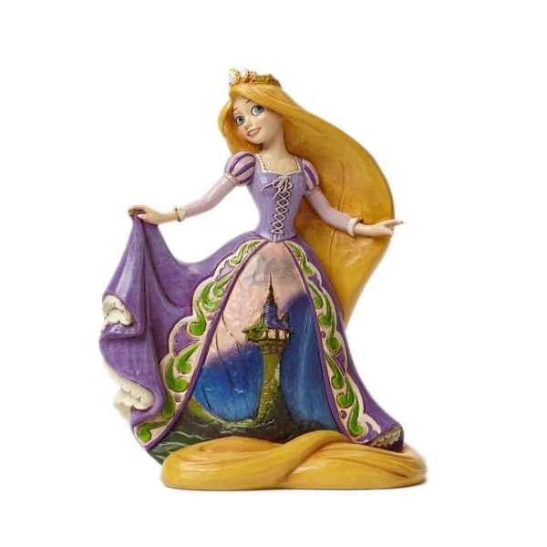 Statuette Raiponce en robe chateau Figurines Disney Collection -4045240 -1