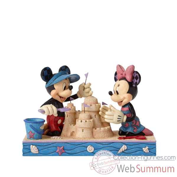 Statuette Seaside sweethearts mickey & minnie mouse Figurines Disney Collection -4050413