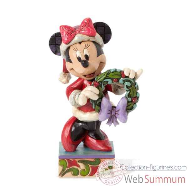 Season\\\'s greetings minnie mouse Figurines Disney Collection -4039034