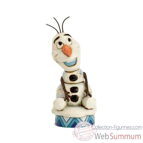 Statuette Silly snowman olaf Figurines Disney Collection -4039083